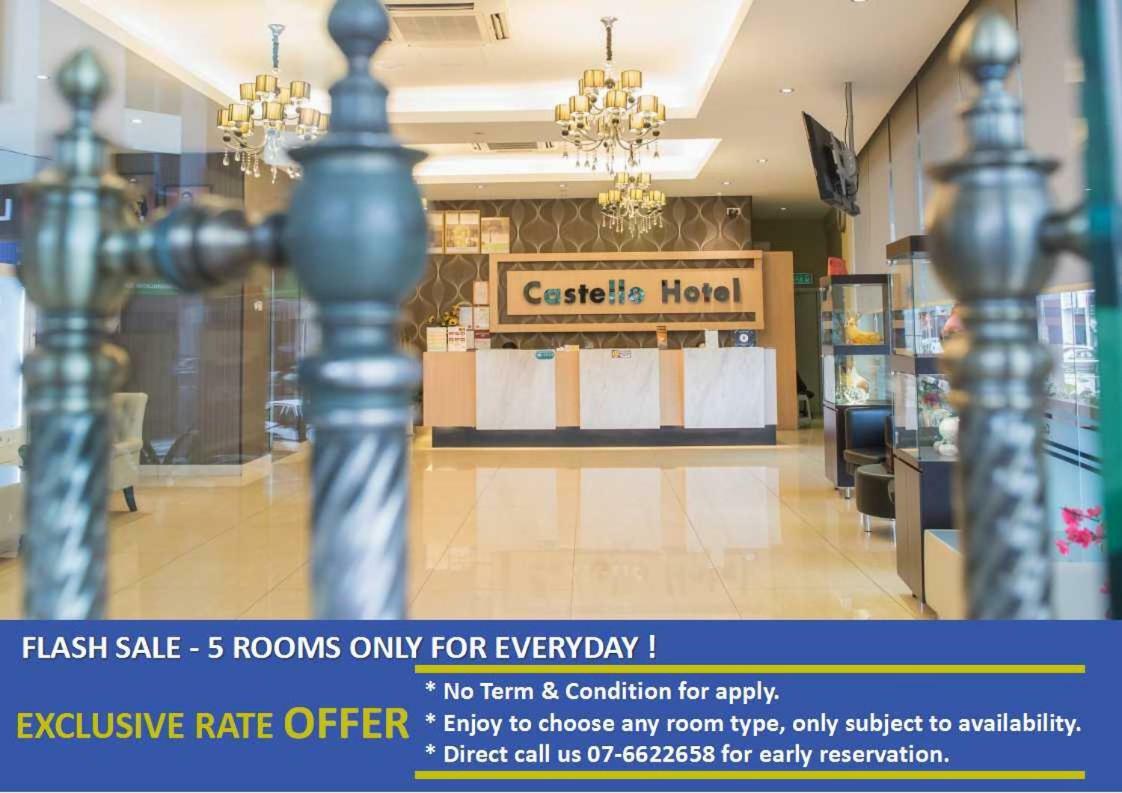 Castello Hotel Kulai Buitenkant foto